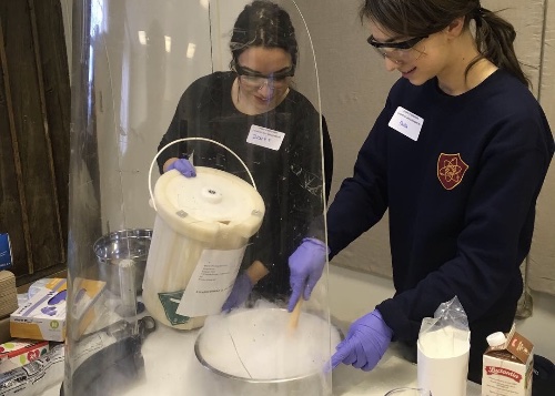 Liquid Nitrogen Ice Cream